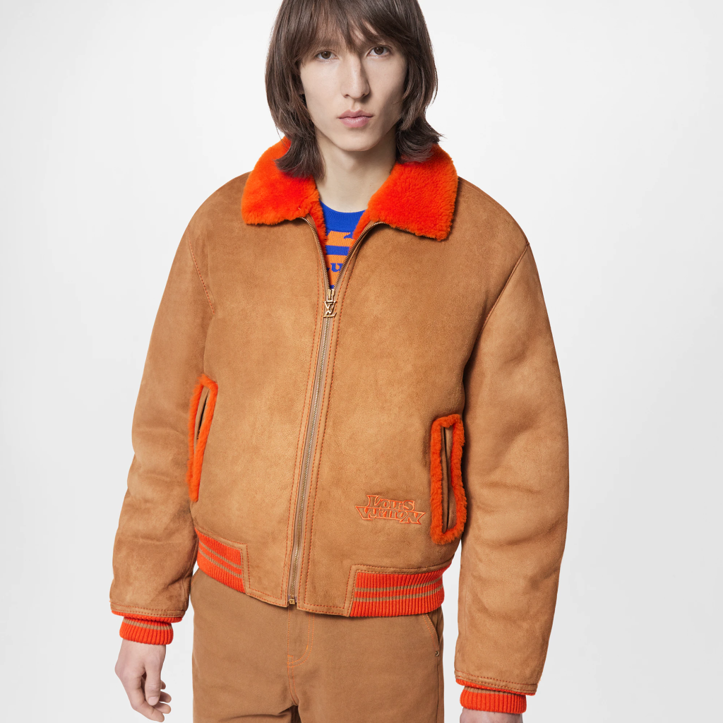 Louis Vuitton Shearling College Blouson